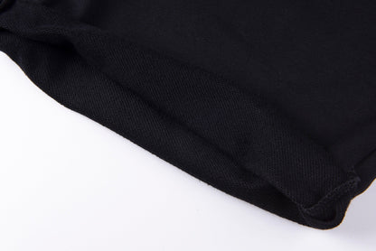 Sp5der OG Logo Sweat Shorts Black