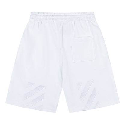 OFF-WHITE Wave Diag Track Shorts