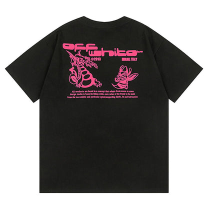 OFF WHITE cartoon print T-Shirt