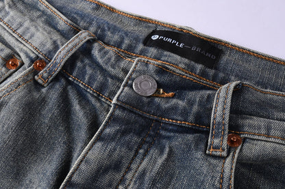 Purple Brand Crystal Diamond Jeans #9122