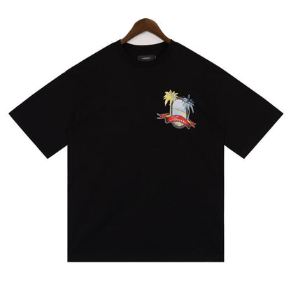 AMIRI MA Paradise Logo-Print Cotton-Jersey T-Shirts