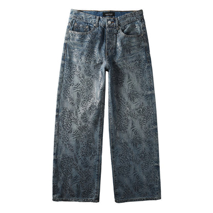 Purple Brand Crystal Diamond Jeans #100