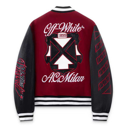 OFF WHITE Logo-Embroidered Jacket